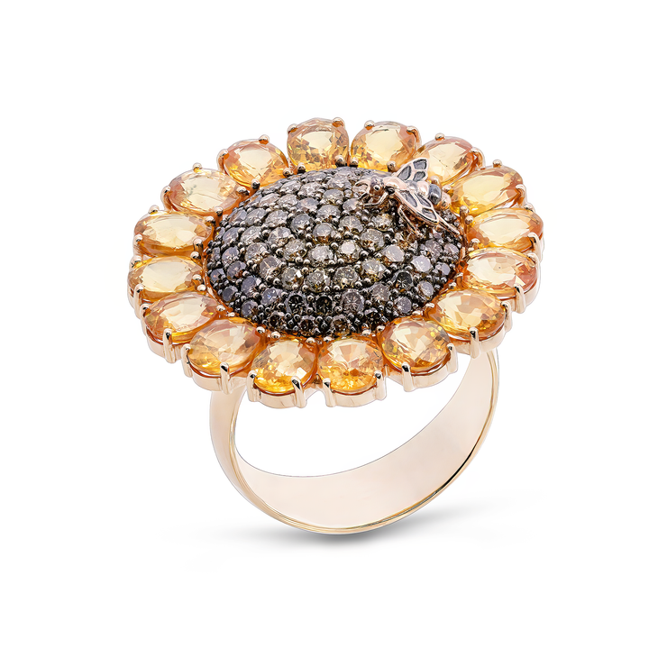 Sunflower Bloom Ring