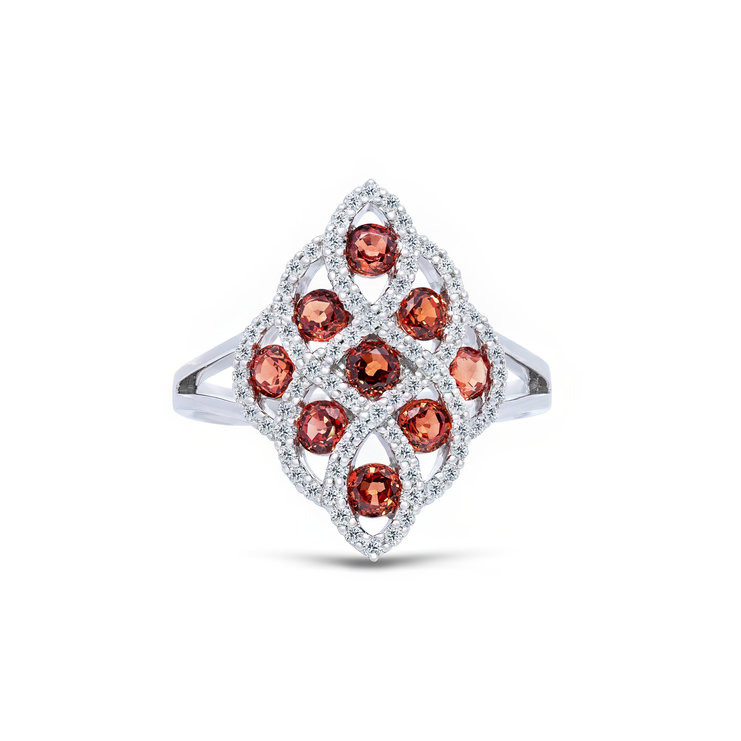 Fiery Diamond Ring