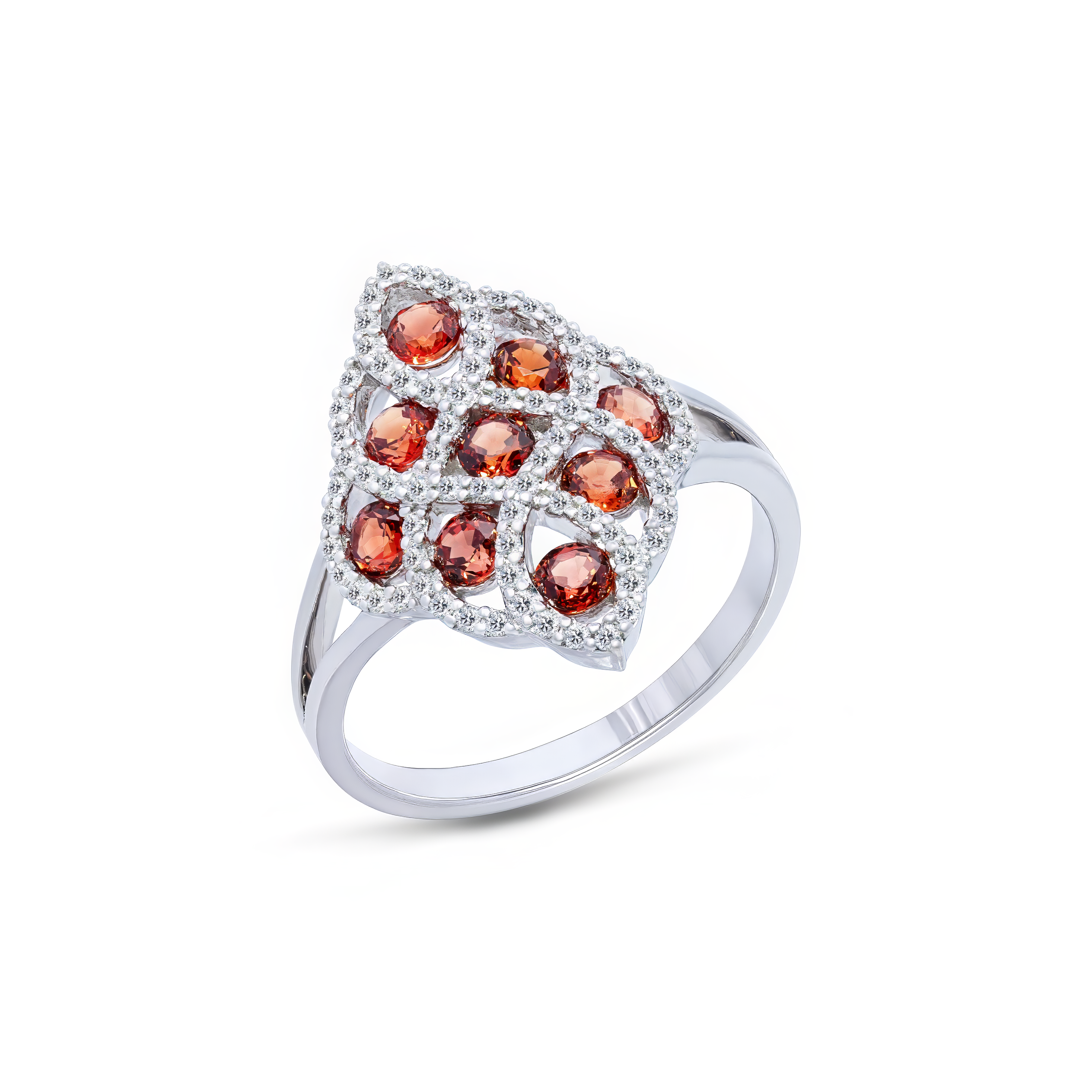 Fiery Diamond Ring