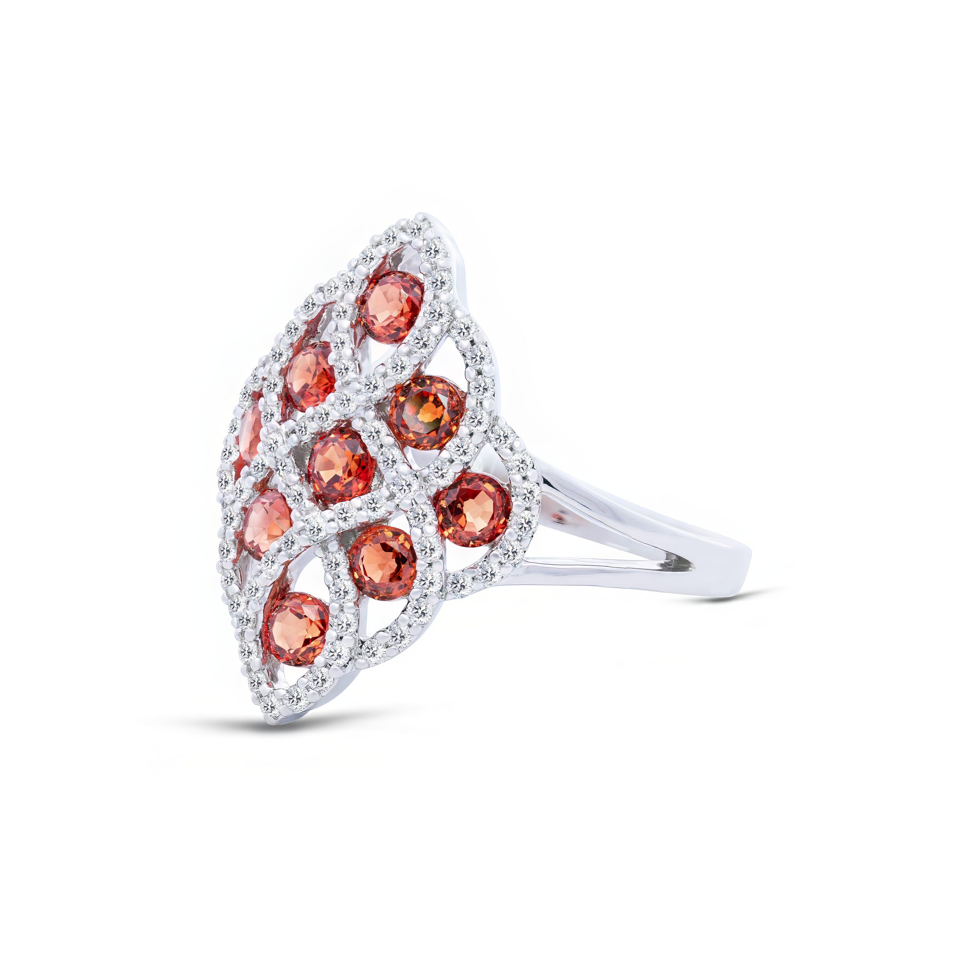 Fiery Diamond Ring