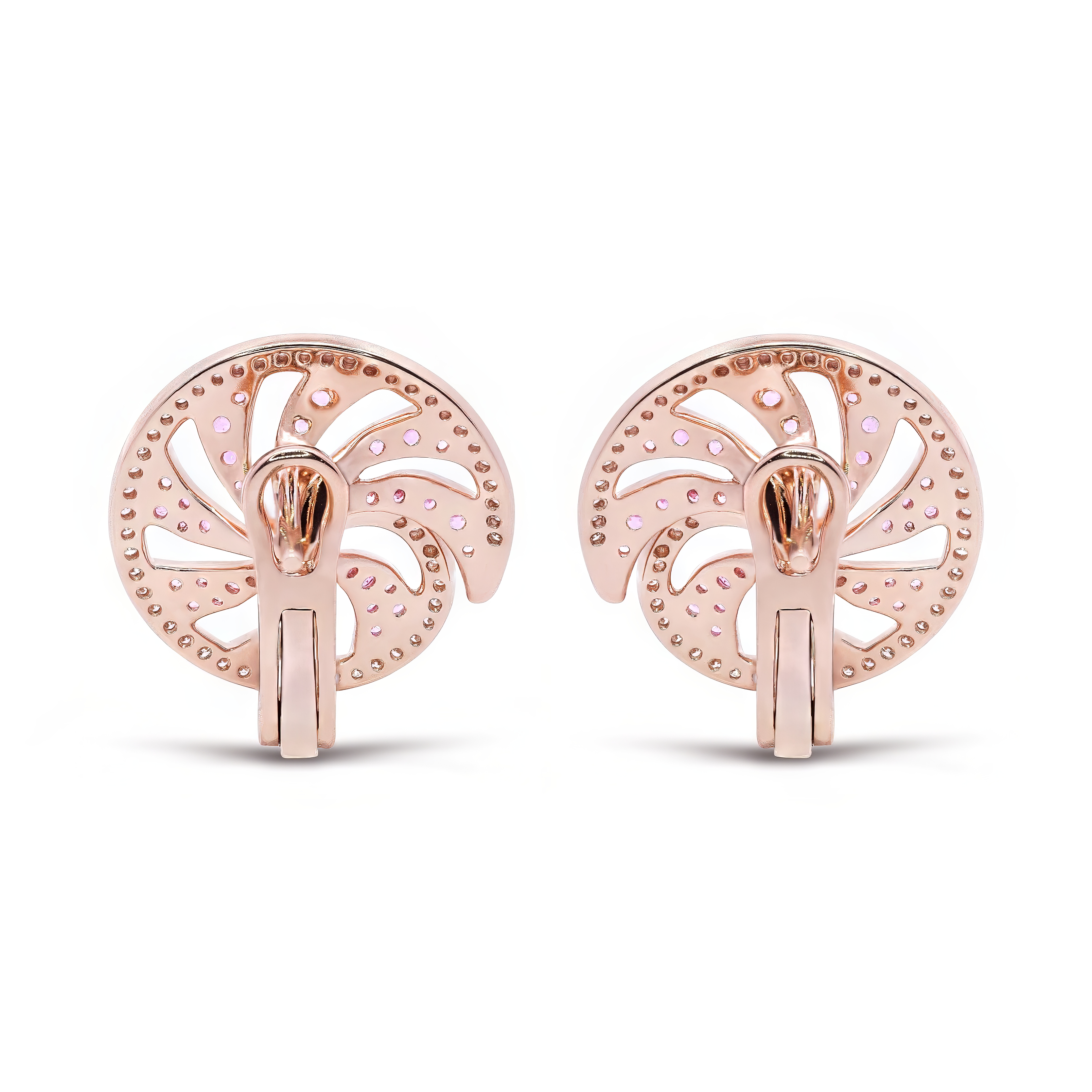 Rose Whirl Earring