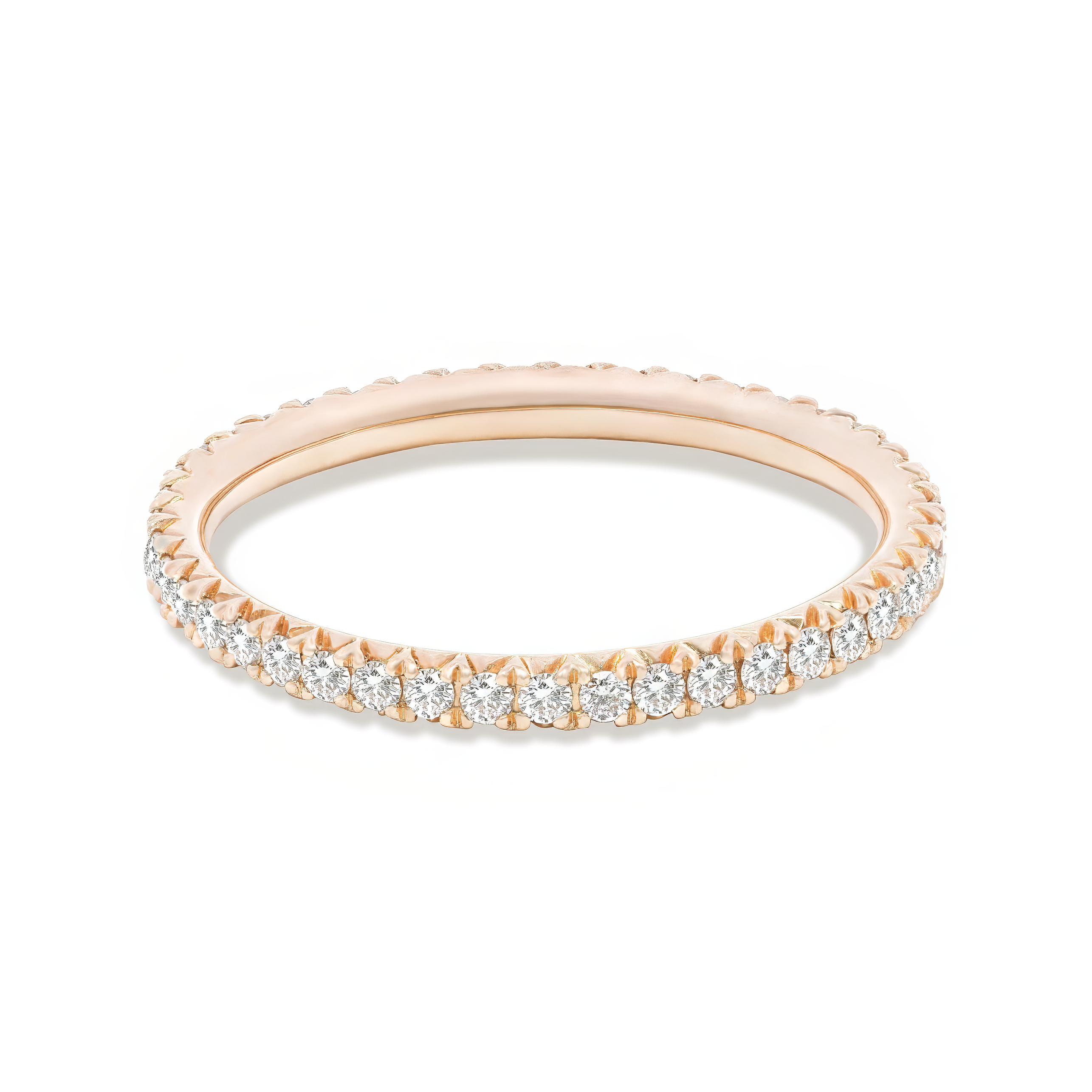 Scallop Eternity Band