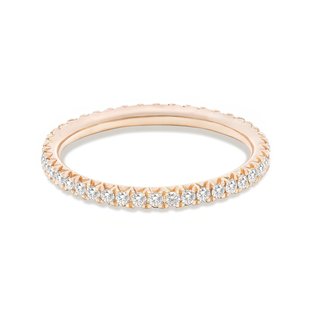 Scallop Eternity Band