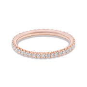 Scallop Eternity Band