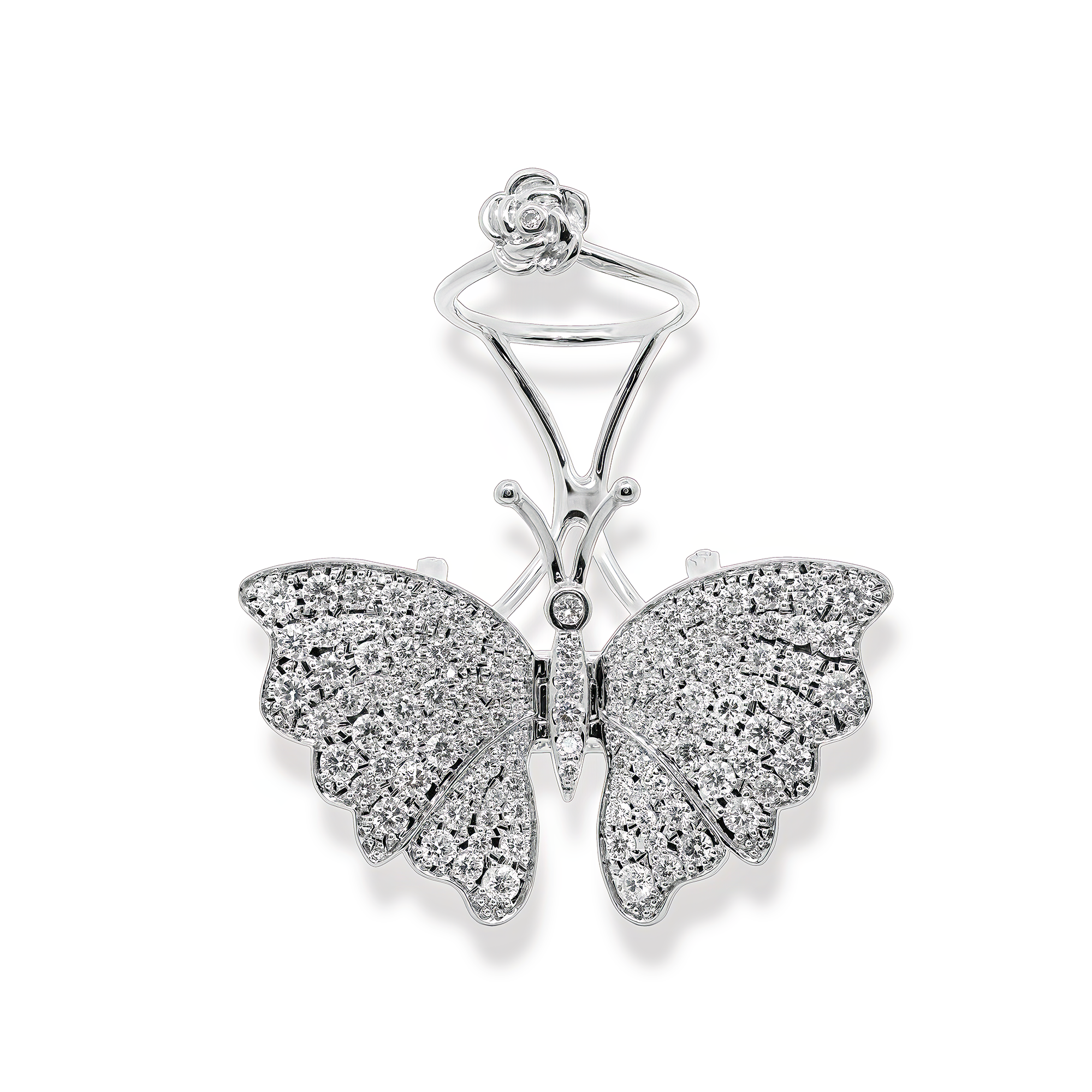 Flutter Butterfly Ring