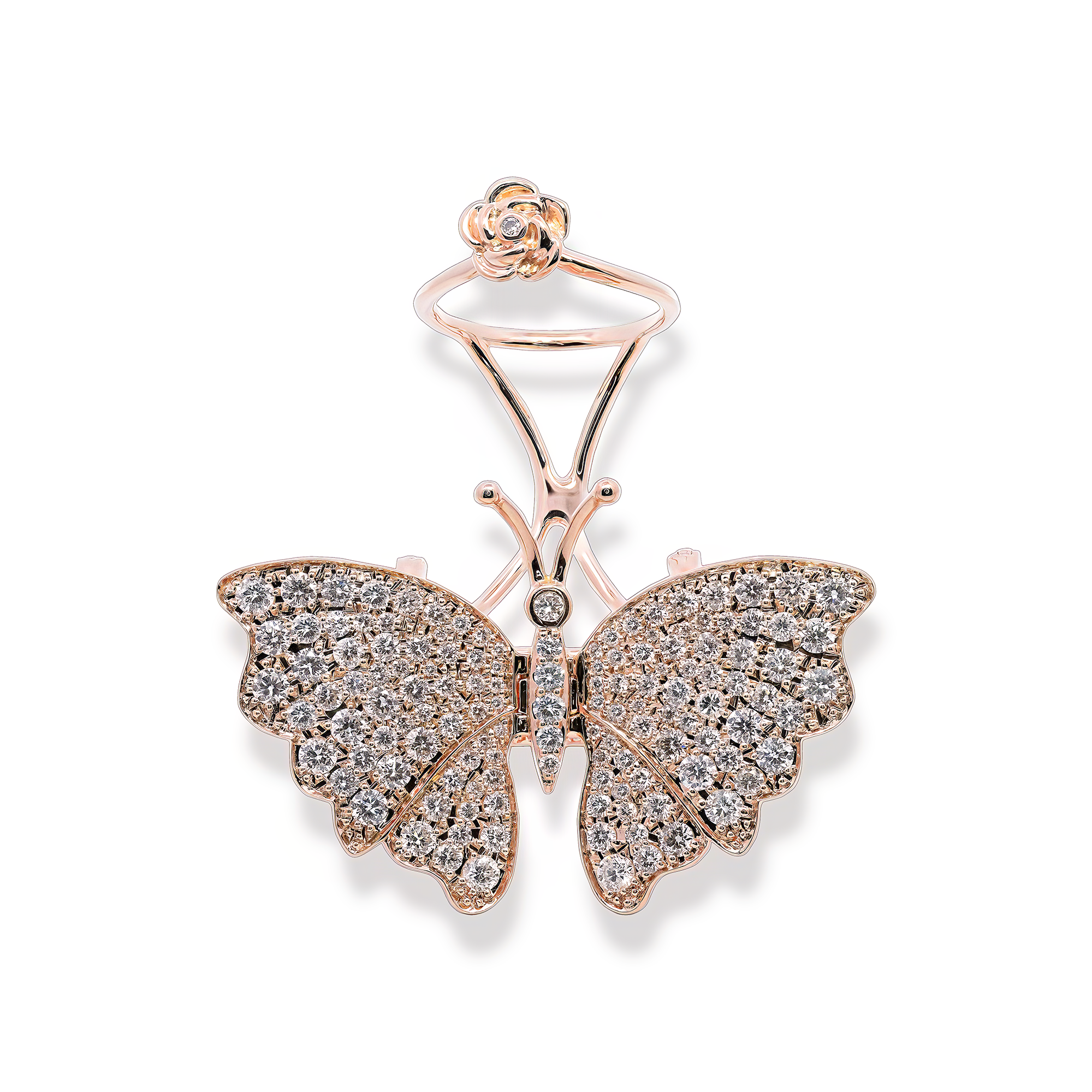 Flutter Butterfly Ring