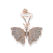 Butterfly Diamond Ring