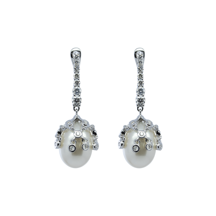 Dangling Diamond Earring