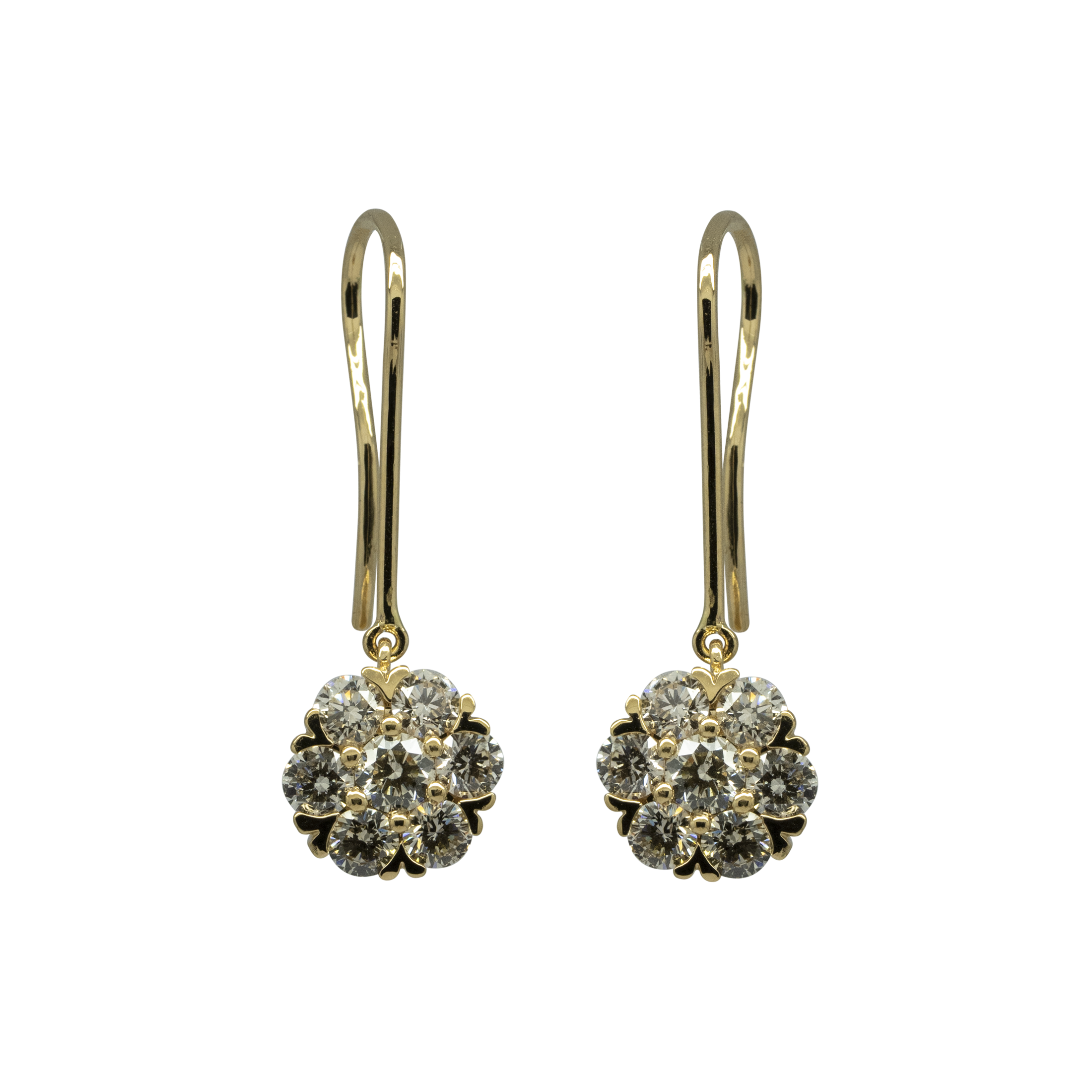 Dangling Diamond Earring