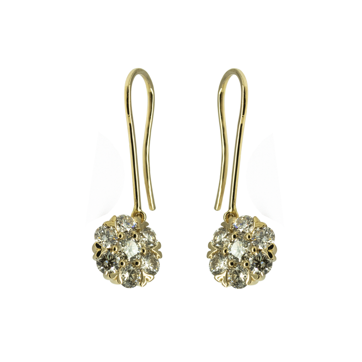 Dangling Diamond Earring