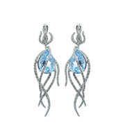 Dangling Diamond Earring