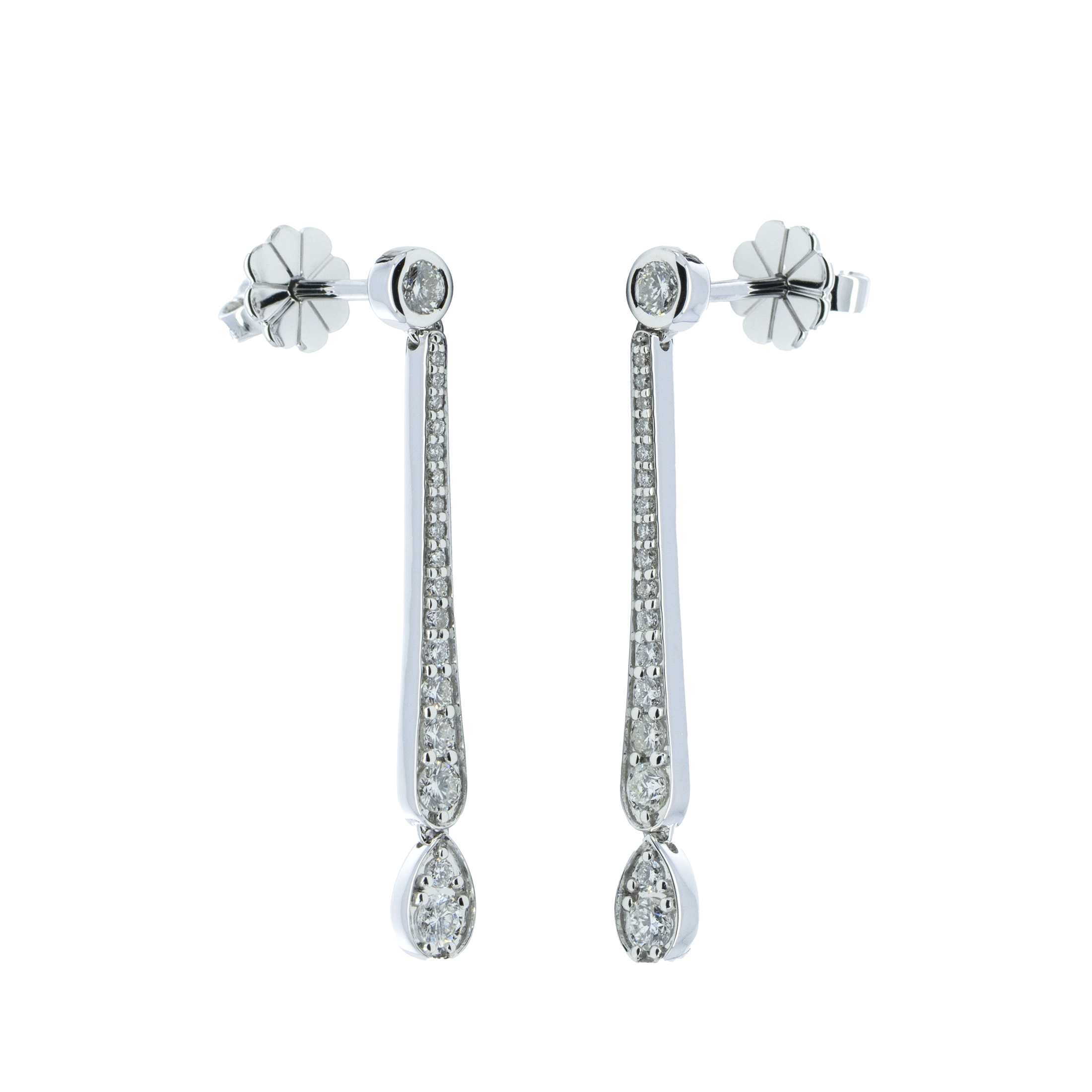 Dangling Diamond Earring