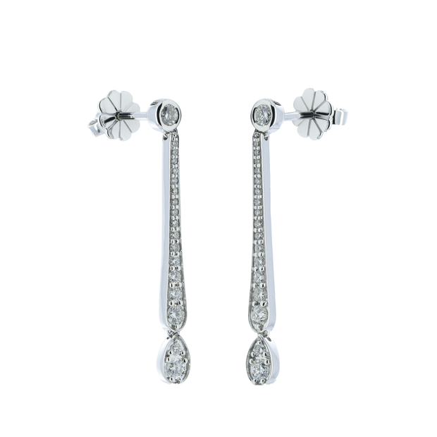 Dangling Diamond Earring