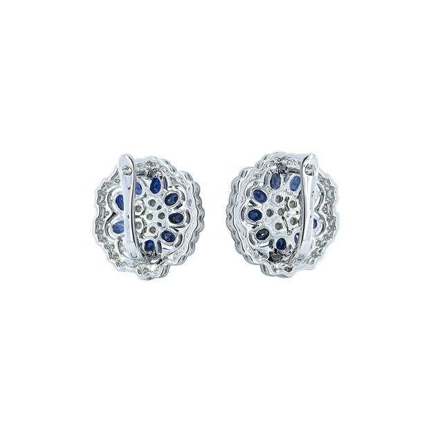 Diamond English Lock Earring