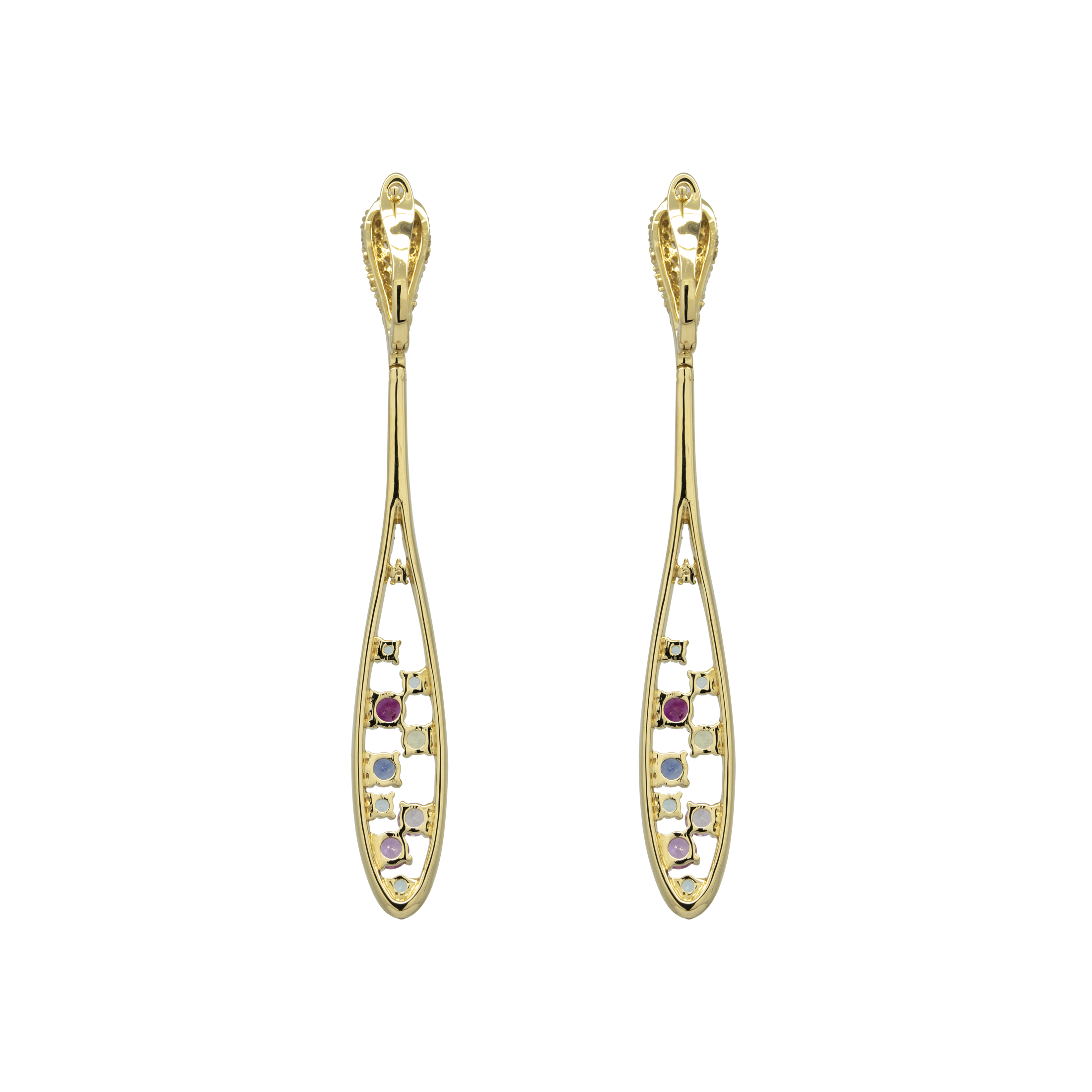 Dangling Diamond Earring