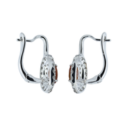 Diamond English Lock Earring