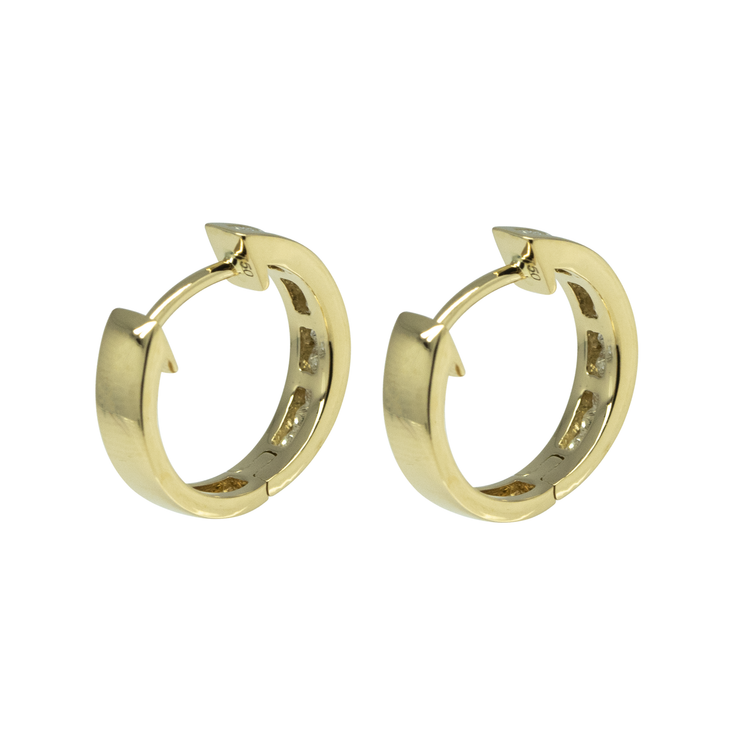 Diamond Hoop Earring