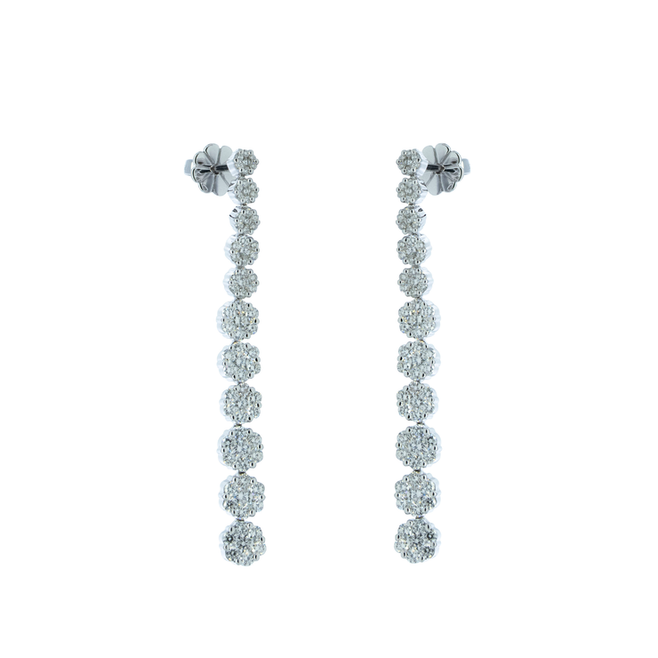 Dangling Diamond Earring