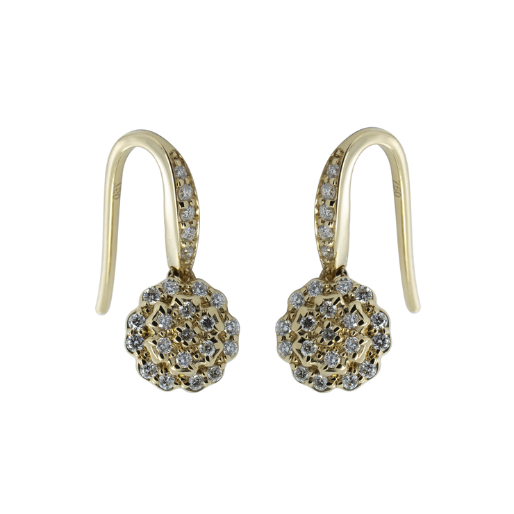 Dangling Diamond Earring