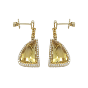 Dangling Diamond Earring