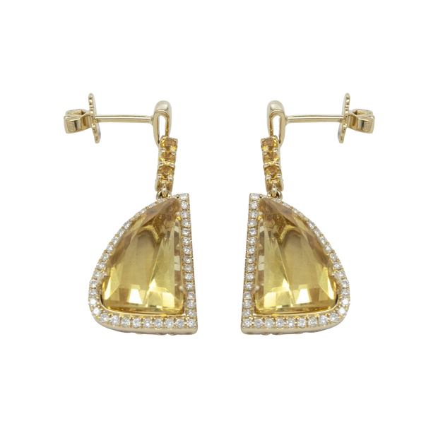 Dangling Diamond Earring