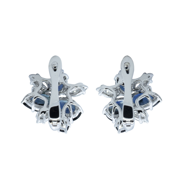 Diamond English Lock Earring