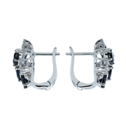 Diamond English Lock Earring