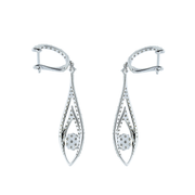 Dangling Diamond Earring