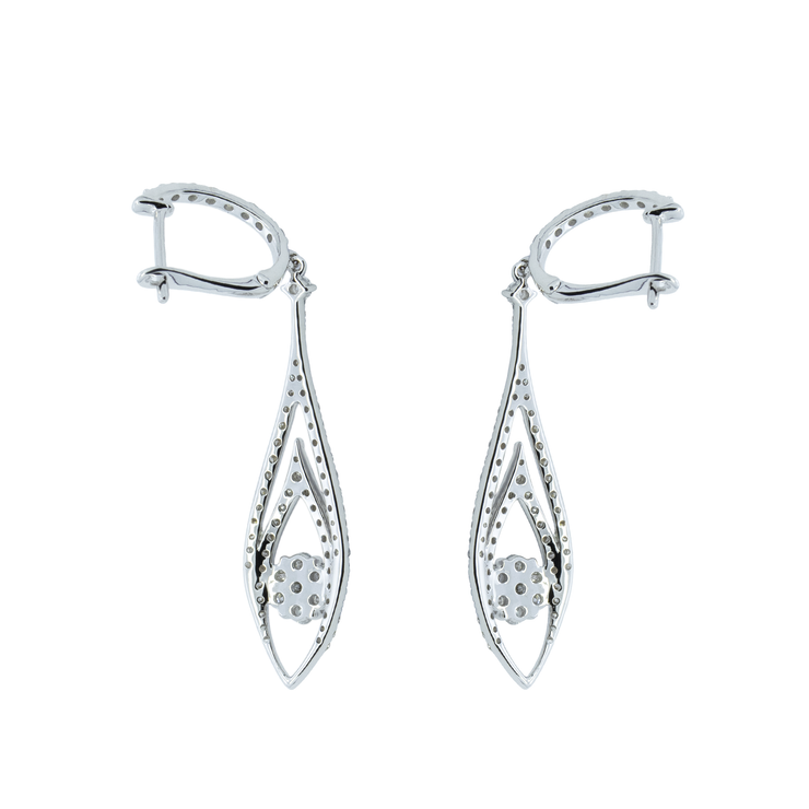 Dangling Diamond Earring