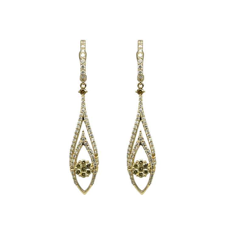 Dangling Diamond Earring