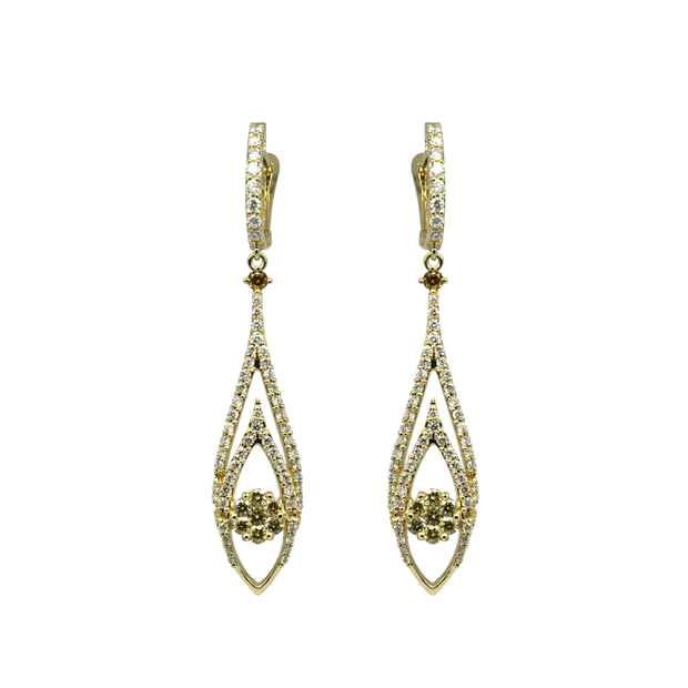 Dangling Diamond Earring