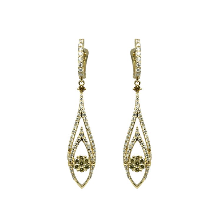 Dangling Diamond Earring