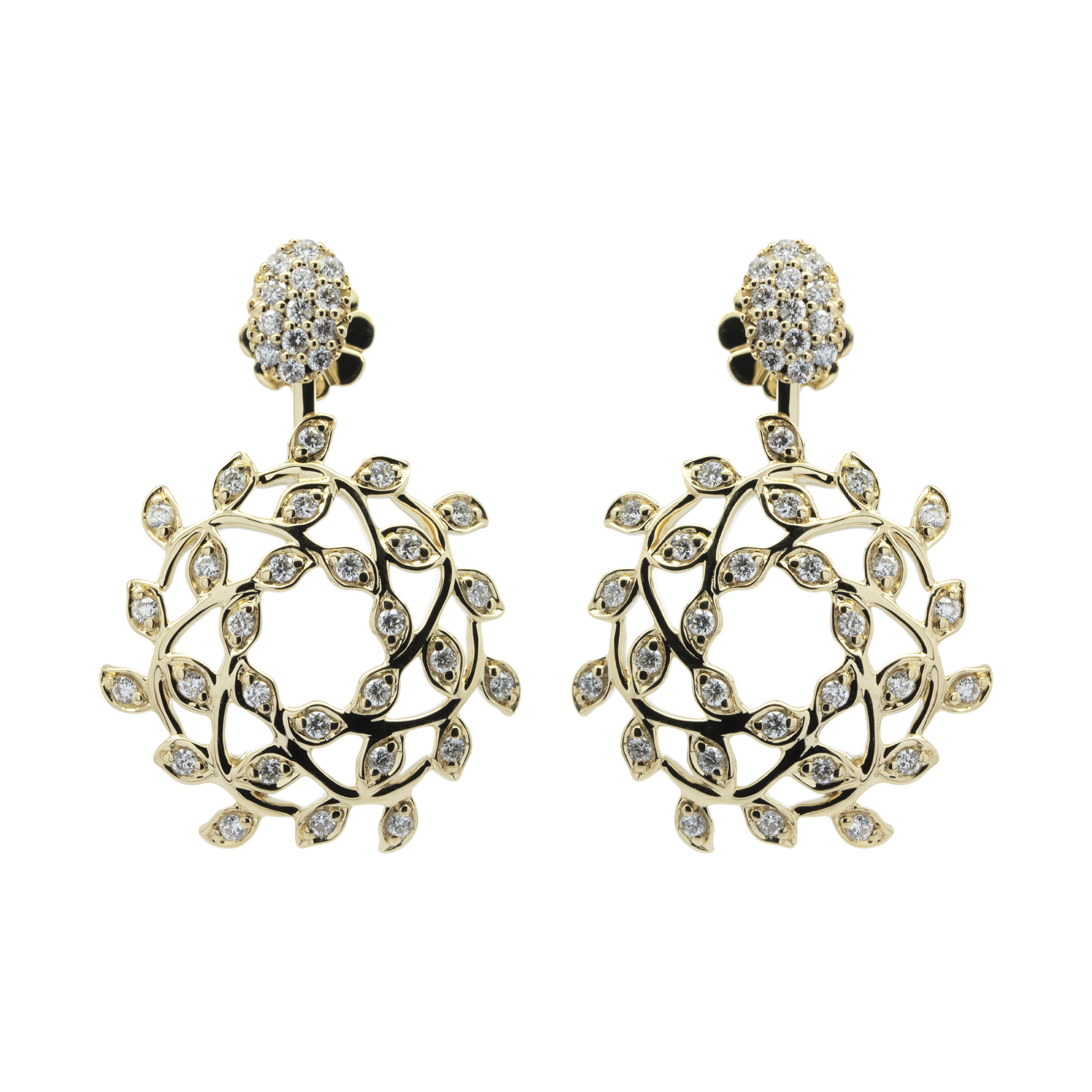 Dangling Diamond Earring