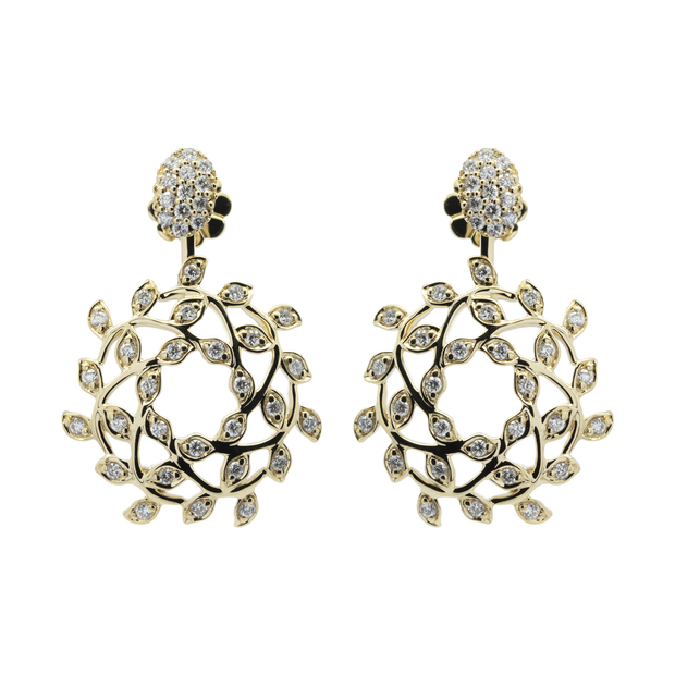 Dangling Diamond Earring