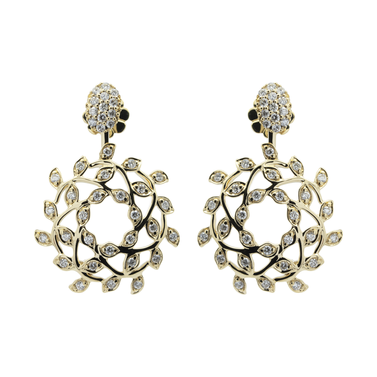 Dangling Diamond Earring