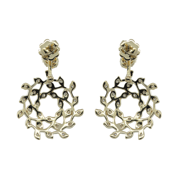 Dangling Diamond Earring