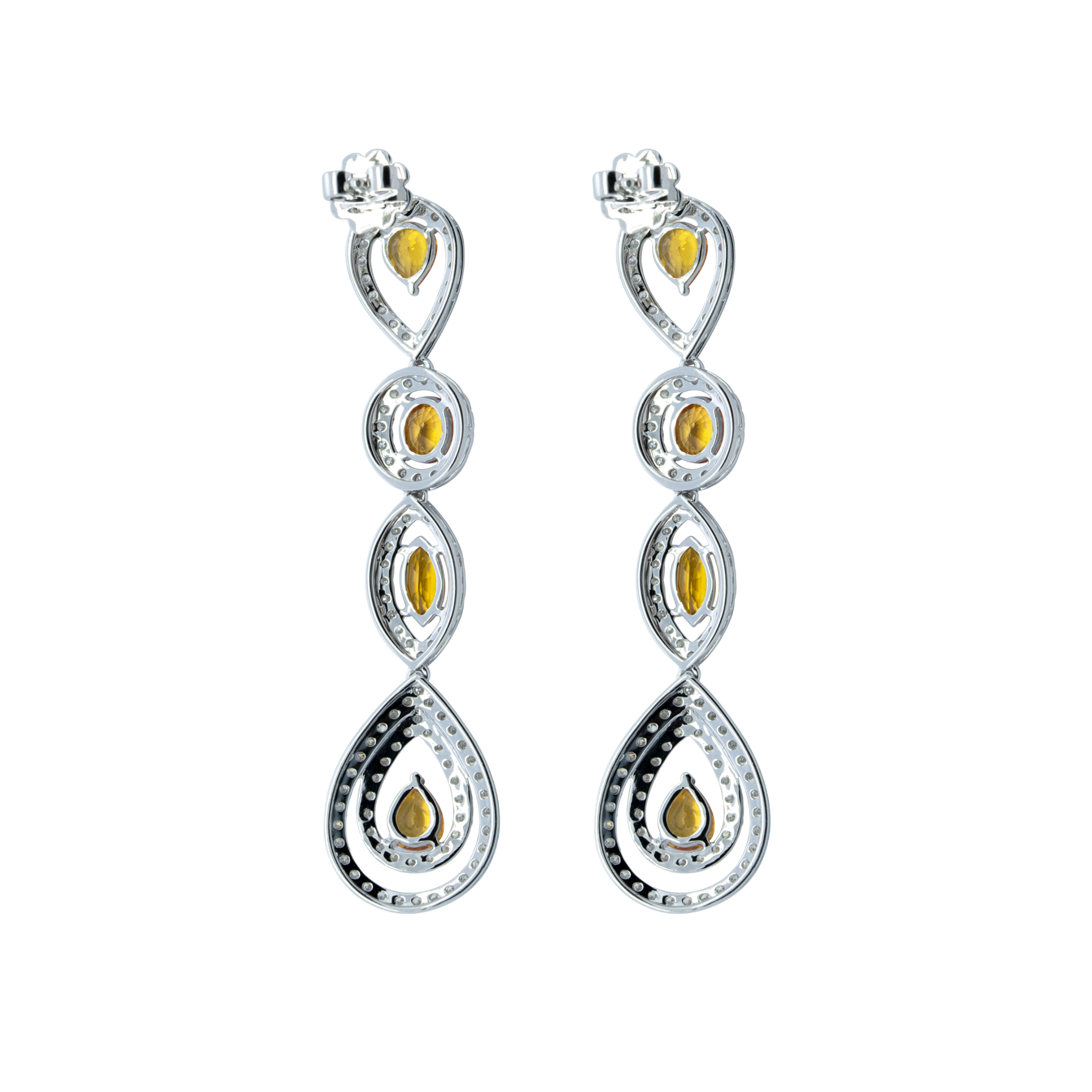 Dangling Diamond Earring