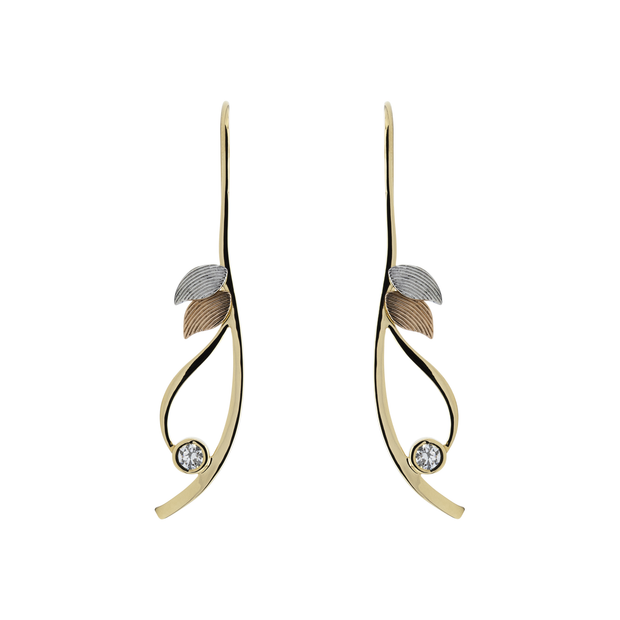 Dangling Diamond Earring