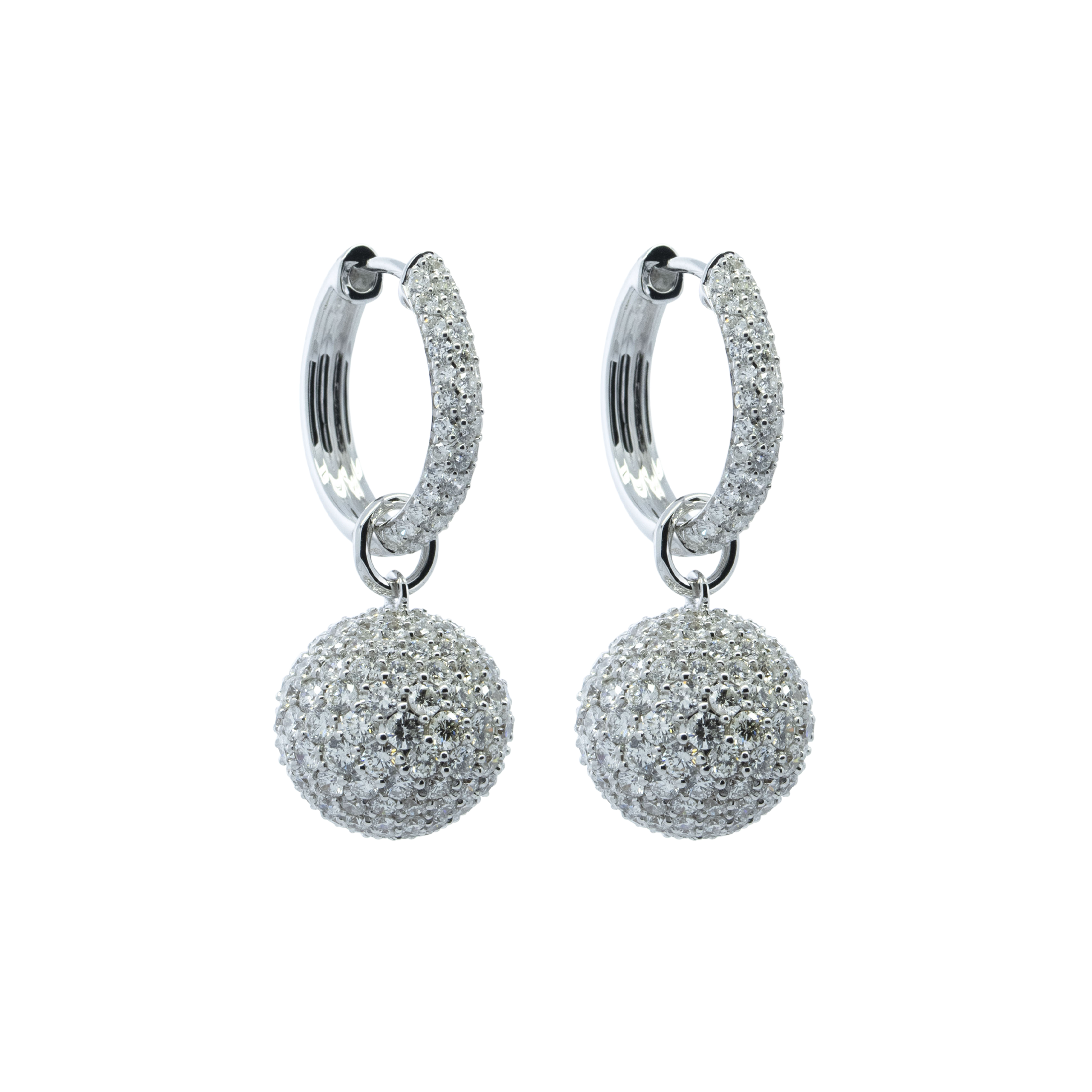 Dangling Diamond Earring