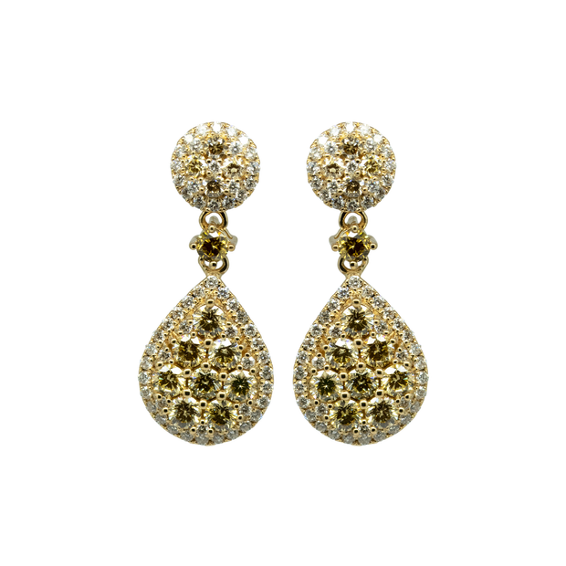 Dangling Diamond Earring