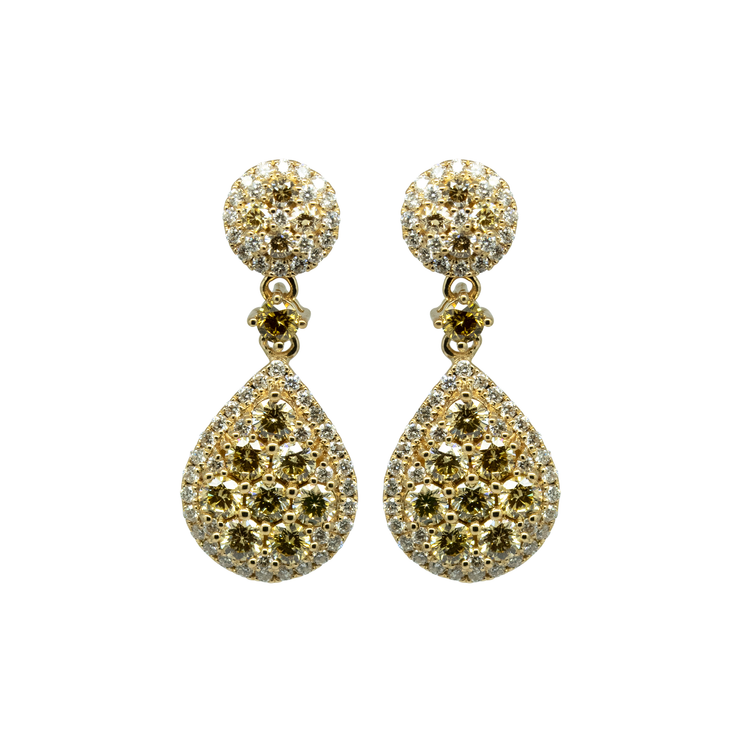 Dangling Diamond Earring