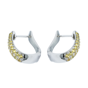 Diamond English Lock Earring