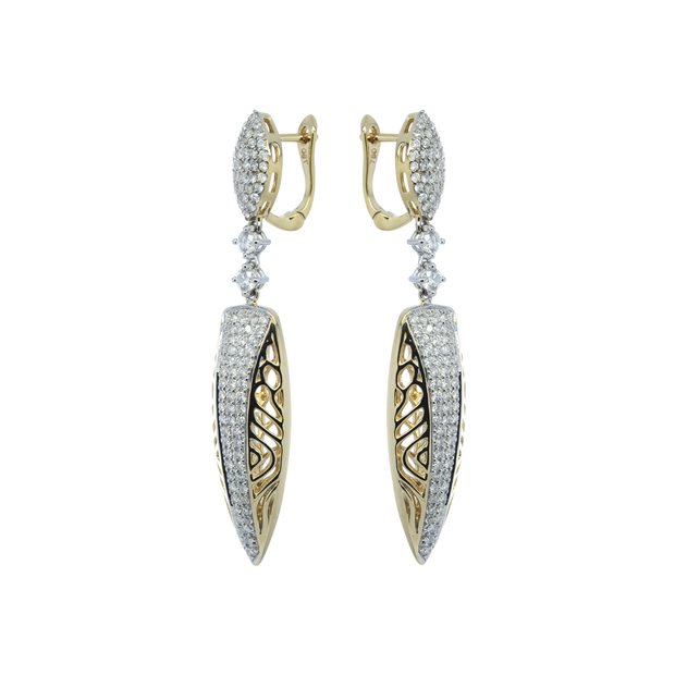 Dangling Diamond Earring