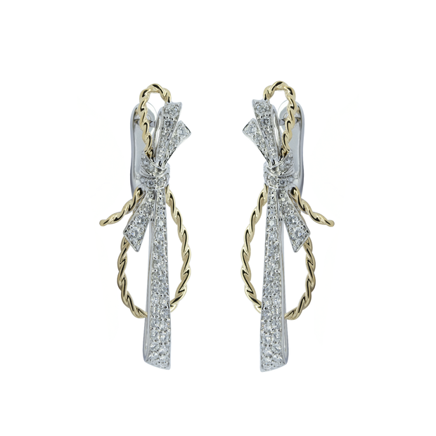 Dangling Diamond Earring