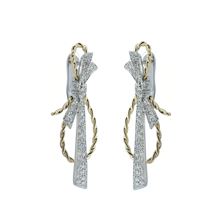 Dangling Diamond Earring