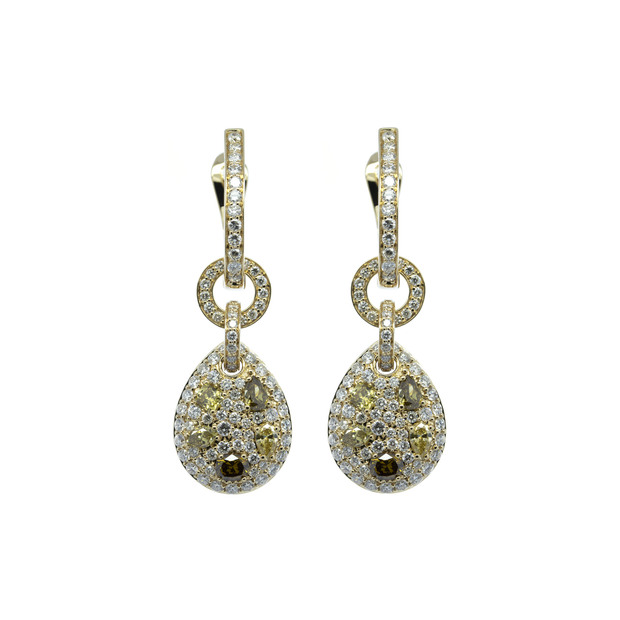 Dangling Diamond Earring