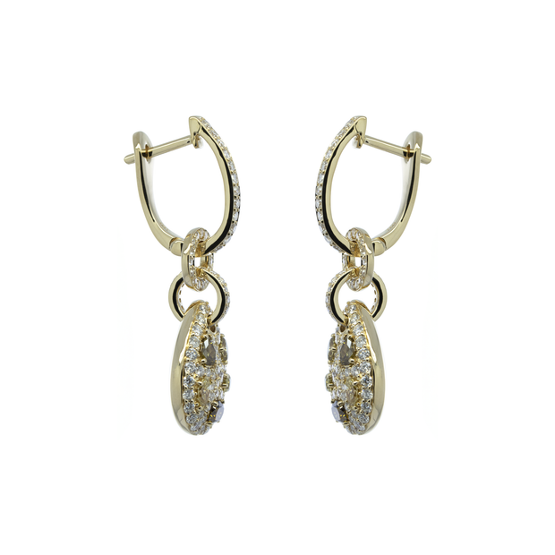 Dangling Diamond Earring