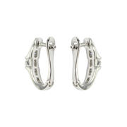 Diamond English Lock Earring