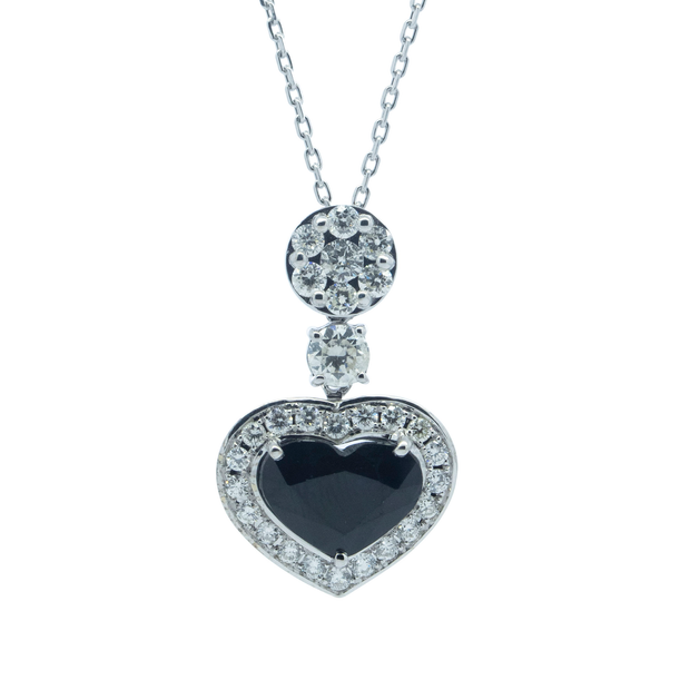 Heart Diamond Necklace