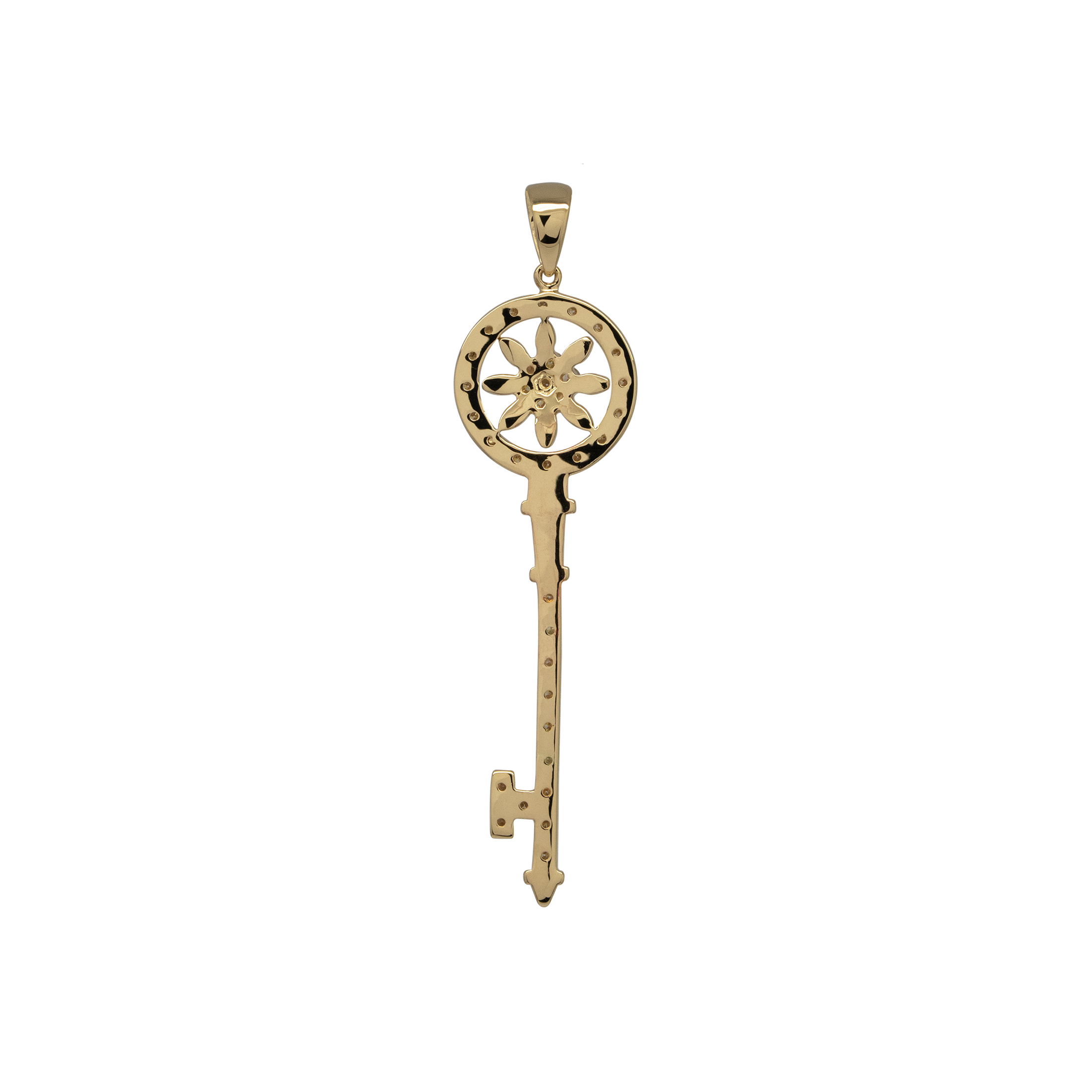 Key Diamond Pendant